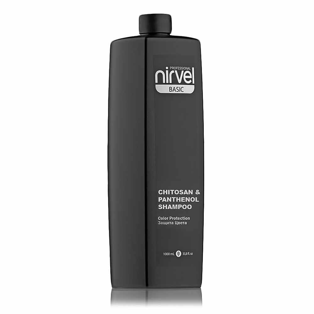 Шампунь NIRVEL д/объема волос с Хит и Пантен CHITOSAN&PANTHENOL 1000 мл МТ6656