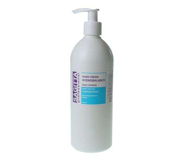 Крем SAGITTA д/рук ГИДРОБАЛАНС ежеднев уход HYDROBALANCE hand cream 500 мл, 70493