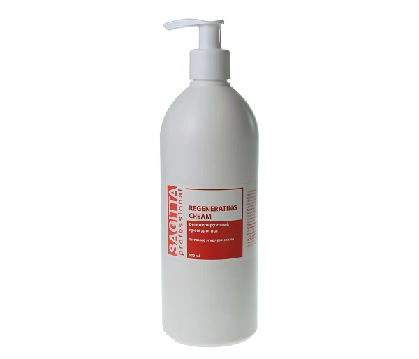 Крем SAGITTA д/ног Регенерирующий REGENERATING CREAM 500 мл 70401
