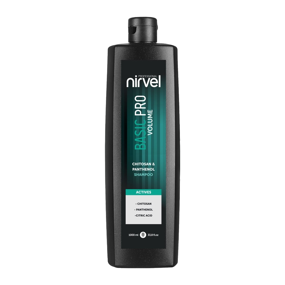 Шампунь NIRVEL д/объема волос с Хит и Пантен CHITOSAN&PANTHENOL 1000 мл МТ6656